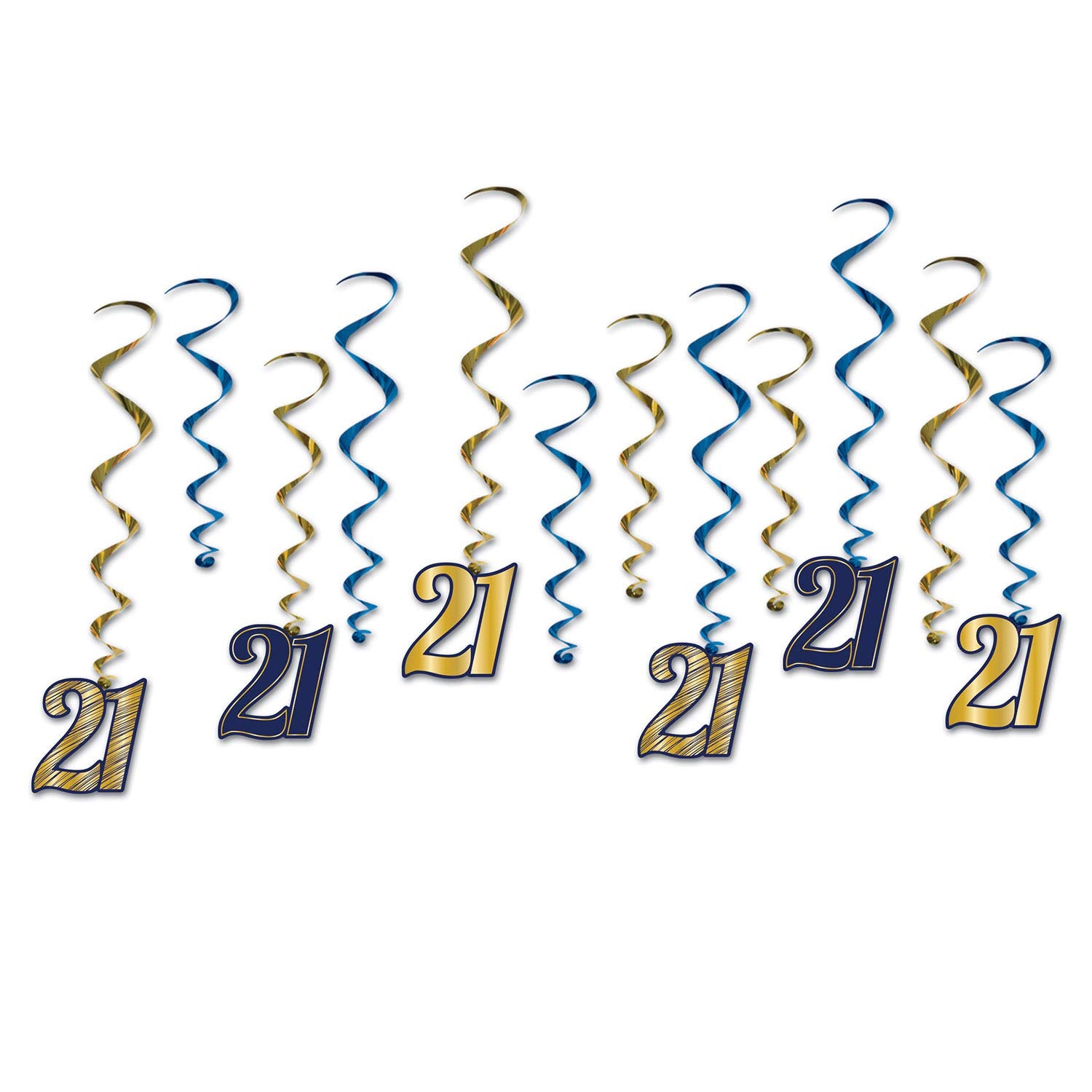 Beistle 21 Whirls