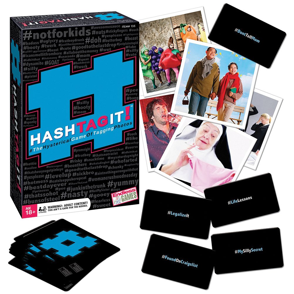 Hashtagit! - Party Game Of Tagging Photos For Ages 18 And Up
