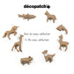 Decopatch Paper-Mache Figurine 4.5-Dolphin