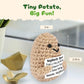 Gifts For Neighbors Bulk (5-Pack) - Bulk Neighbors Gifts - 5 Cute Crochet Positive Potatoes For Neighbor Appreciation | Neighbor