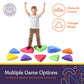 Special Supplies 10 Stepping Stones For Kids Indoor And Outdoor Balance Blocks Promote Coordination, Balance Strength Child Safe Rubber, Non-Slip Edging (Primary)