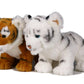 Ice King Bear Baby Tiger Stuffed Animal 10 Inches Cute Plush Toy (Pair)
