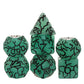 HDdais DND Dice Set, 7PCS Crackle Design Polyhedral Dice Set D&D for Dungeons and Dragons Role Playing Game and Other Tabletop G