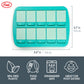 Genuine Fred Mini Match UP Snack Tray, Interactive Game for Kids, BPA Free, Teal, 8.5" x 6", Dishwasher Safe