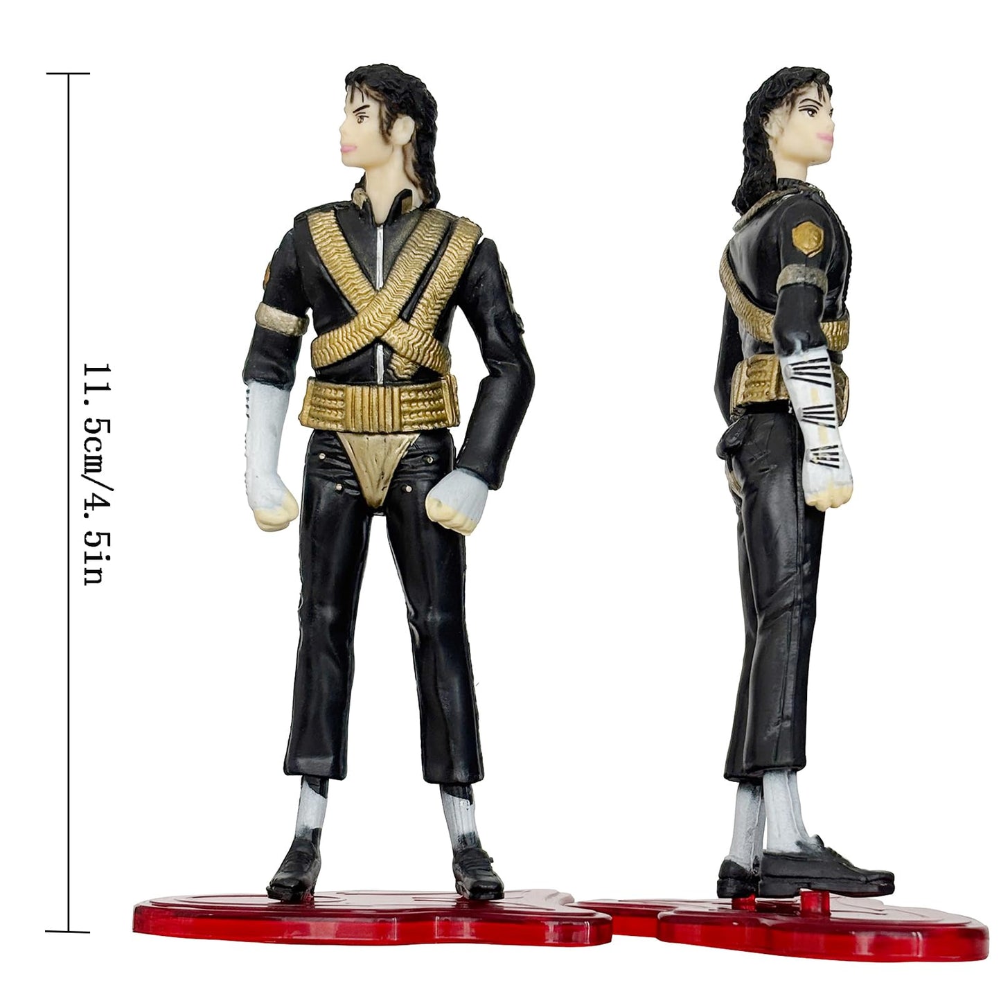 FOLTHBUR Action Figure Gift Rock King Classic Album Figures Playset Set of 5