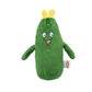 Baboli Adorable Pickle Stuffed Animal Cucumber Plush Plant With Smile Face And Yellow Corolla Pretty Cute Plushie Toy Gift For Any Pickle Lover 9 Inches (Smiling-S)