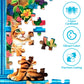 Jigsaw Puzzles for mature-themeds 300 Pieces  Flower Cat Puzzle 300 Pieces for mature-themed Interlock Perfectly No Dust  Challenging Puzzles Home Decor Birthday Gift Toy for Men Women Kids Seniors (20.5x15)