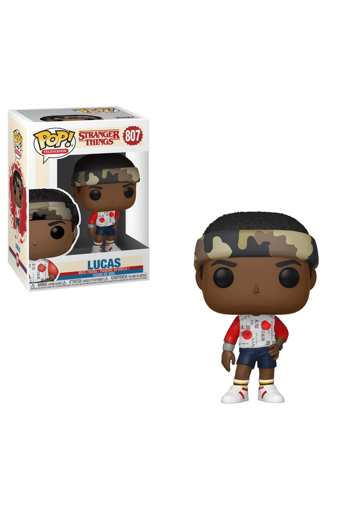 Funko 38530 Pop Vinyl: Television: Stranger Things: Lucas, Multi, One-Size