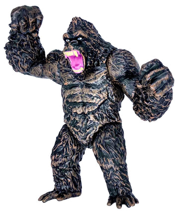Twcare King Kong Vs Godzilla Attack Action Figure 6.5” Fight Mode Gorilla Ape Solid Wild Movie Series, Travel Bag
