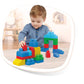 Fisher-Price Mega Bloks Let's Build It Set - Multi Color, Model FFG23, Made from Durable Acrylonitrile Butadiene Styrene