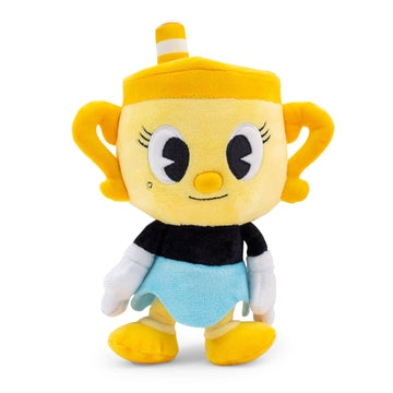 Cuphead Ms. Chalice 8-Inch Collector Plush Toy | Soft Stuffed Animal For Hugging | Officially Licensed Collectible