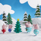 Peppa Pig Advent Calendar with 24 Surprise Toys & 4 Family Figures, Green, Model F5171, Ages 3 and Up