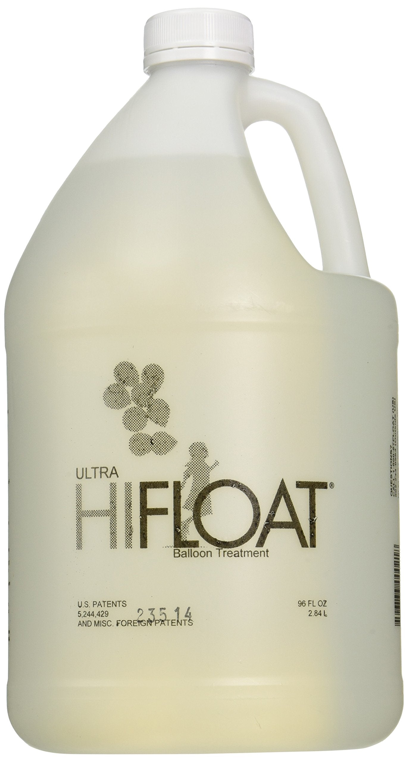 Amscan Hi-Float Ultra Balloon Treatment, 96 oz, Multicolor, Model 5615, Latex