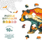 Wooden Puzzles for mature-themeds - Bears in The Forest Wooden Jigsaw Puzzle  Unique Animal Shaped Wood Puzzles mature-themed  Christmas Birthday Gifts for Friends/Family  Home Decor 9.7 * 5.2in 80pcs