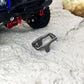 GTHELE Aluminum Servo Mount Bracket for Traxxas TRX4M Upgrade Parts 1/18 RC Crawler Car (Titanium)