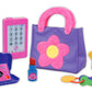 Nothing But Fun Toys Let'S Pretend Play Purse Set Designed For Children Ages 2+ Years, Multi