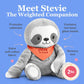 Lilly's Love 2lb Weighted Stuffed Animal - Stevie The Sloth | Sensory Plush, Machine Washable, Polyester, Calming for Kids & Adults