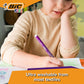 Bic Kids Kid Couleur Felt Tip Colouring Pens - Assorted Colours, Cardboard Wallet of 24