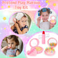 Meaicezli 35Pcs Little Girl Purse Toy Set, Toddler Purse Girl Toys Age 2-6 With Pretend Makeup, Play Kids Purse Princess Birthda