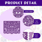 60 Pieces Mexican Party Banners Altar De Ofrendas Supplies Kit Dia De Los Muertos Day of The Dead Decoration Cinco de Mayo Papel