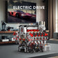 Mould King V8 Engine Model Kit, 2718 PCS Plastic Building Blocks, STEM Engineering Toy, Model WX10130-LZUSYL