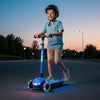 R For Rabbit Road Runner Jazz Foldable Kick Scooter For Kids With Music And Lights, 4 Level Adjustable Height, Pu Led Wheels | S