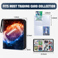 Hesplus 400 Pockets Football Card Binder, Football Trading Cards Display Case With Football Card Sleeves Card Holder Protectors