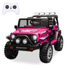 Sehomy 2-Seater Kids Ride On Truck Car With Remote, 12V Battery Powered Electric Car For Kids 3 - Spring Suspension, Led Lights,