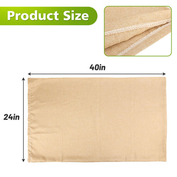 Extra Thicken Potato Sack Race Bags,23.6''X39.3'' Outdoor Lawn Games For Adults And Kids,Reusable Large Gunny Sacks Burlap Bags