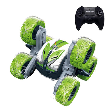 Threeking Waterproof RC Stunt Cars Remote Control Car Double Sided Driving 360 Degree Flips Rotating car Toy Gifts Presents for 