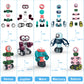 Gifts2U Magnetic Robots, 35Pcs Magnetic Blocks Set For Kids With Storage Box, Stacking Robots Toy Stem Educational Playset For Boys And Girls Ages 3-6 Style A
