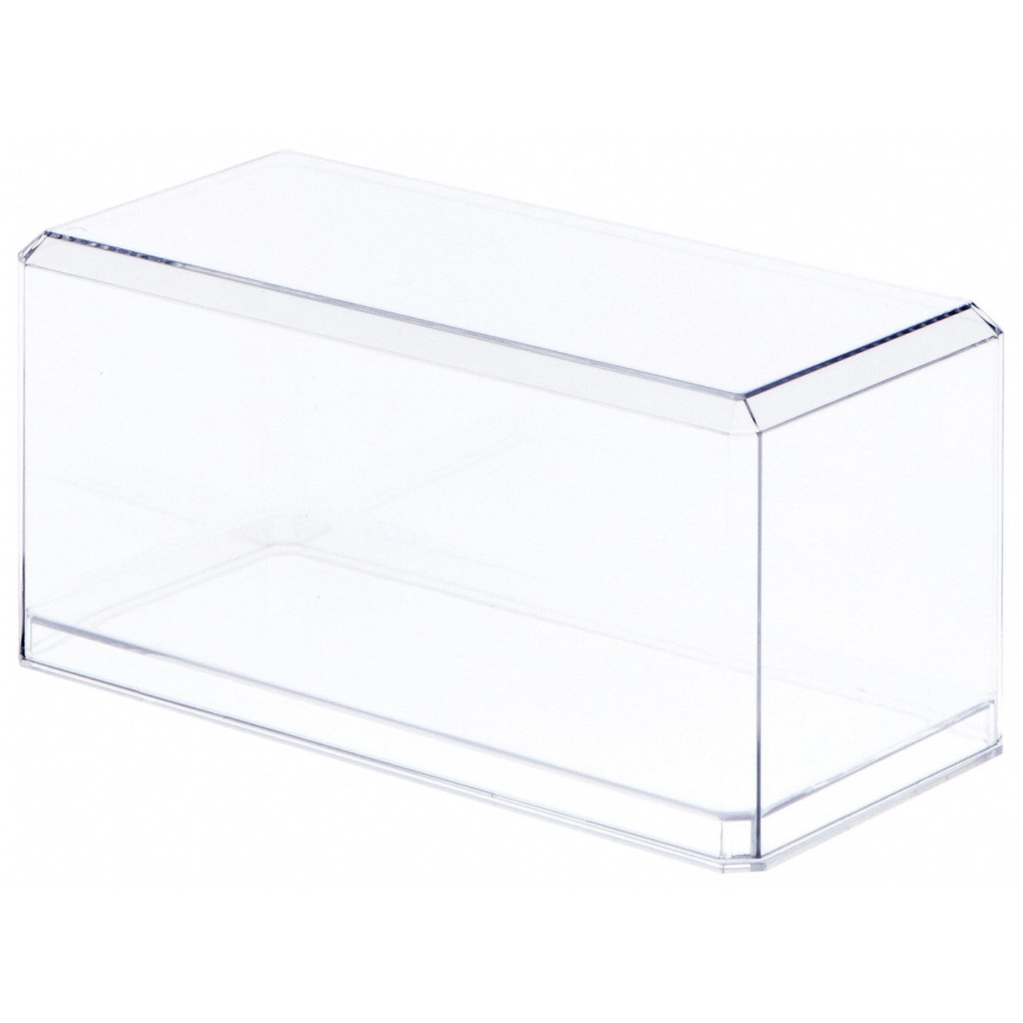Pioneer Plastics 084C Clear Plastic Display Case For 1:32 Scale Cars, 8'' W X 3.75'' D X 3.5'' H (Mailer Box), Pack Of 4