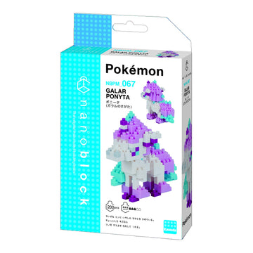 Nanoblock - Pokémon - Galar Ponyta, Pokémon Series Building Kit
