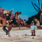 Roblox Action Collection - The Wild West Five Figure Pack [Includes limited availability Virtual Item]