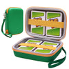Ltgem Travel Cards Hard Case,Ptcg Trading Cards,Can Accommodate 300+Game Cards,Compatible Classic Game Cards Such As Pokemon/Skip Bo/Uno Etc.(Green)