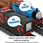 Thomas & Friends Motorized Toy Train Talking Diesel Engine With Sounds Phrases & Cow Cargo For Preschool Pretend Play Kids Ages 3+ Years