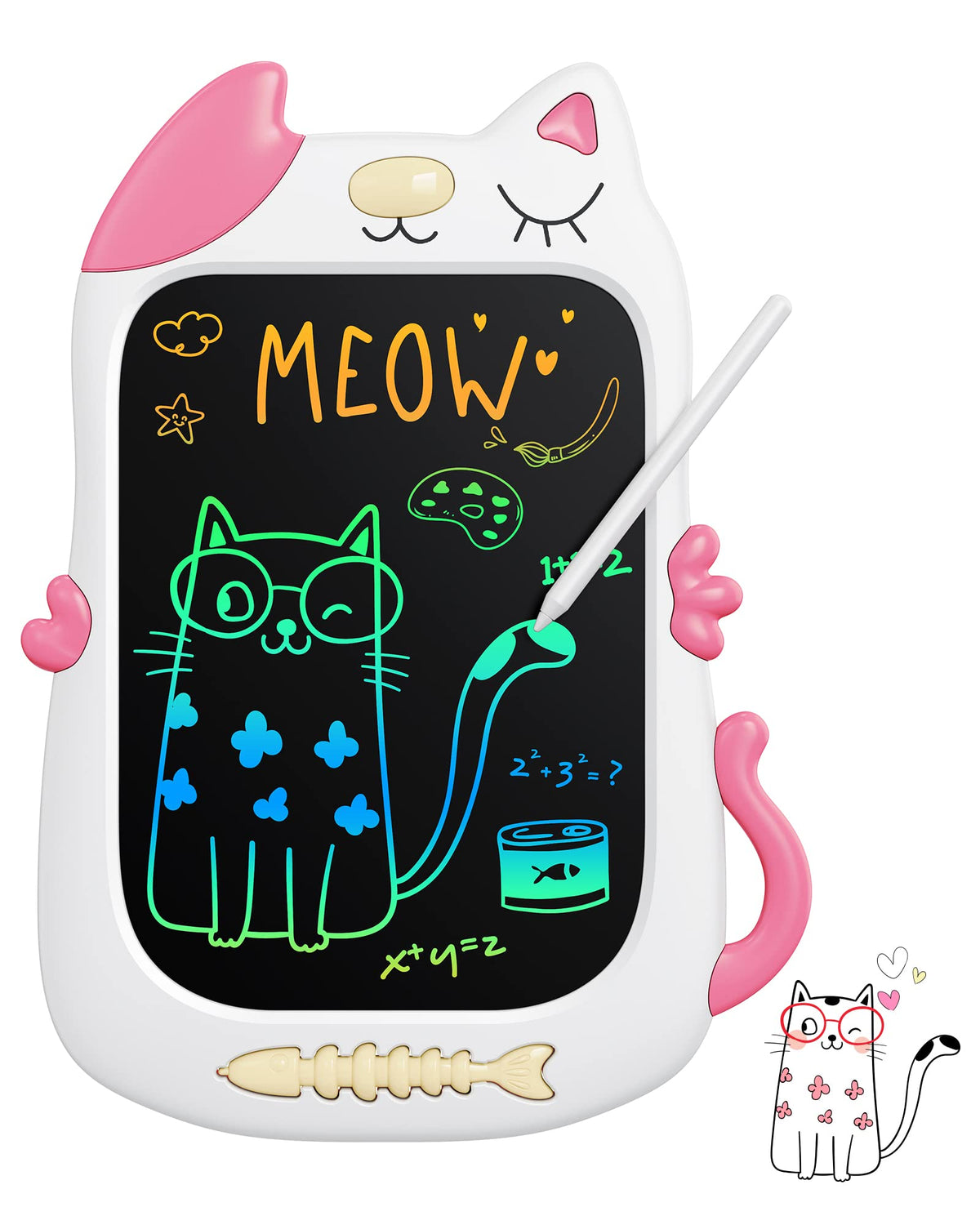 Kokodi Girl Toys, 37 Year Old Gifts, Lcd Writing Tablet For Kids, Drawing Doodle Board Birthday Presents 3 4 5 6 7 Girls