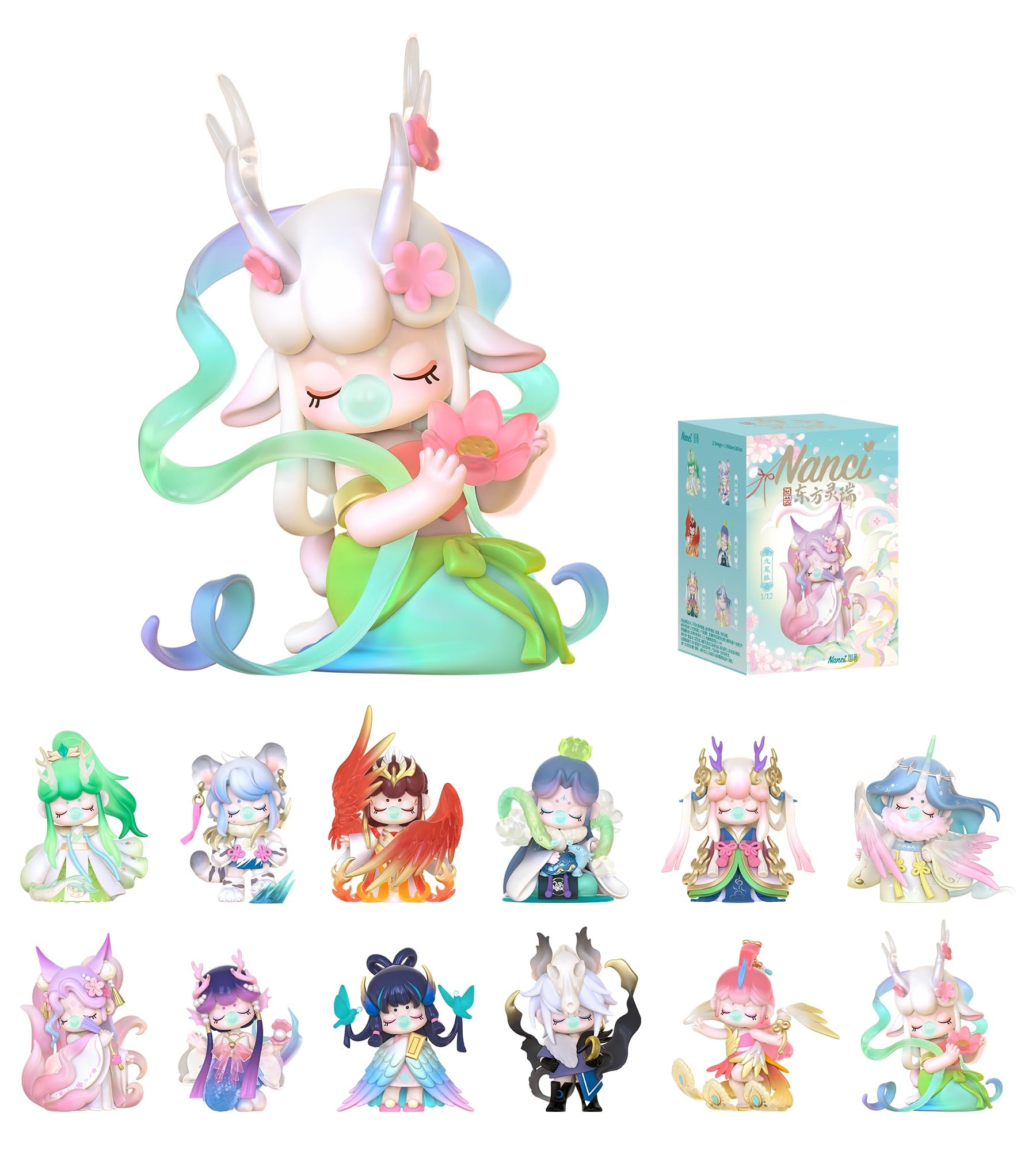 Robotime Blind Box 1Pc Surprise Action Figure Collectible Kawaii Figures Random Art Toys Hot Cute Figure Dolls Creative Gifts (O