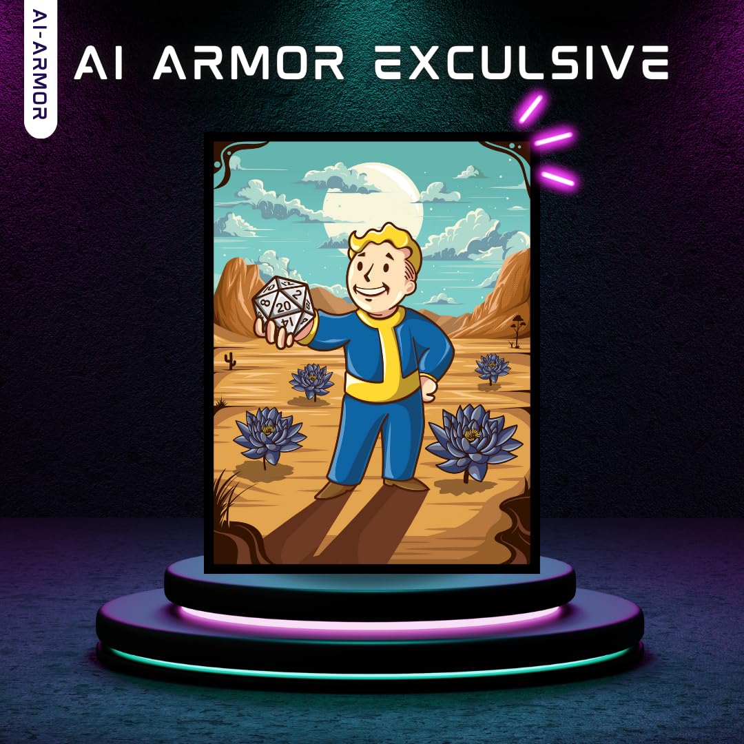 (Vault Boy) - 100ct Matte TCG/MTG Card Art Sleeves by Ai protective covering
