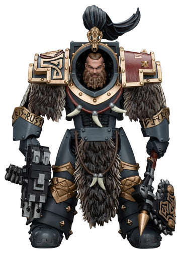Joytoy Warhammer 40K 1/18 Action Figures, Space Wolves Varagyr Wolf Guard Squad Varagyr Terminator 4 Perfect For Collectors & De