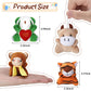 Zhanmai 100 Pcs Mini Plush Stuffed Animal Bulk Small Animal Toys Keychain Party Favors Easter Egg Stuff For Kids Birthday Valentine Carnival Classroom Prizes Gift Goodie Bag Filler (Forest Animals)