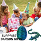 Cessfle 3D Printed Dragon In Egg, Crystal Dragon Eggs With Dragon Inside, Full Articulated Dragon Eggs 3D Dragon Toys, Mystery D
