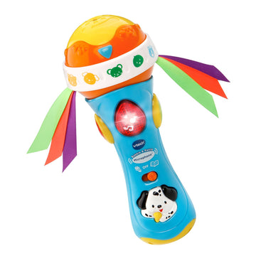 Vtech Baby Babble And Rattle Microphone, Blue