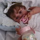 Charex Realistic Reborn Baby Dolls – 18-Inch Silicone Baby Girl, Lifelike Newborn Real Life Weighted Full Body Vinyl Anatomically Correct Doll With Gift Set For Kids Age 3+