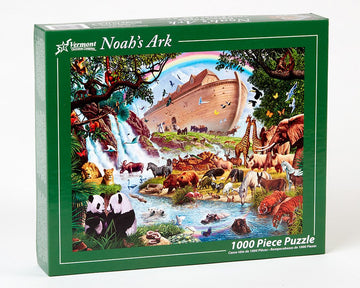 Vermont Christmas Company Noah'S Ark Jigsaw Puzzle 1000 Piece