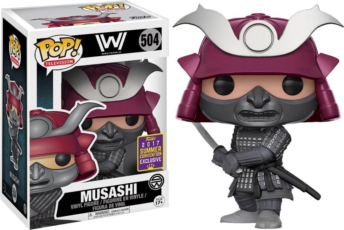 Westworld Musashi Sdcc 2017 Exclusive Vinyl Pop!