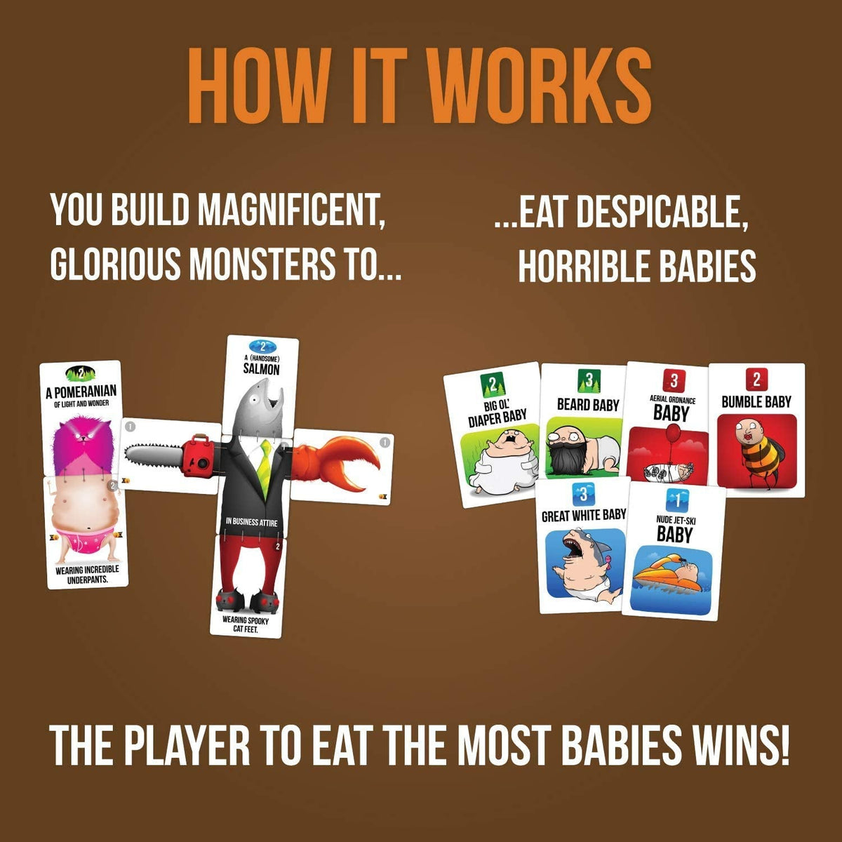 Monster Bear Card Game
