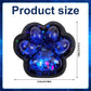 Cat Paw Squeeze Toy, Starry Sky Cat Paw Squish Toys Fun Squishy Pinch Taba Toy Fufu Kitty Paw Relaxing Stress Toy Kawaii Paw Fid