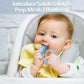 Baby Fruit/Fresh Food Feeder With Breastmilk Popsicle Molds & Baby Teether Combo Food Grade Silicon For 6M+ Breastmilk Pops, Fro
