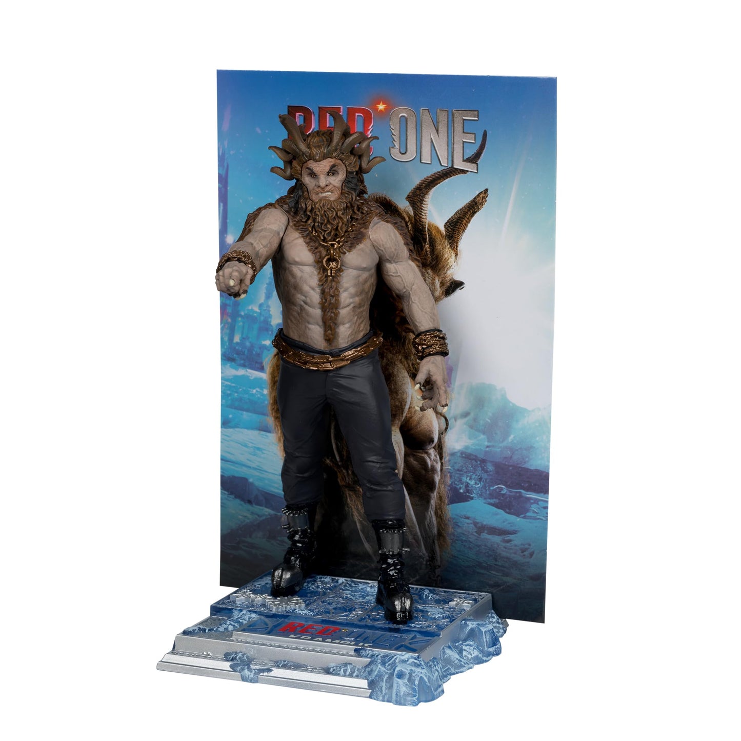 McFarlane Toys Red One Krampus 6in Posed Figure - Multicolor Plastic Collectible, Model 14058